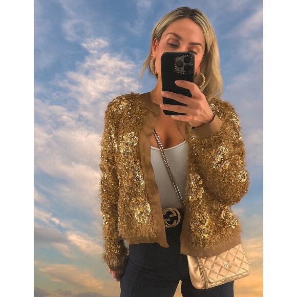 RARE!!! ZARA Sequined Cardigan NWT LAST ONE!!! - Picture 5 of 16